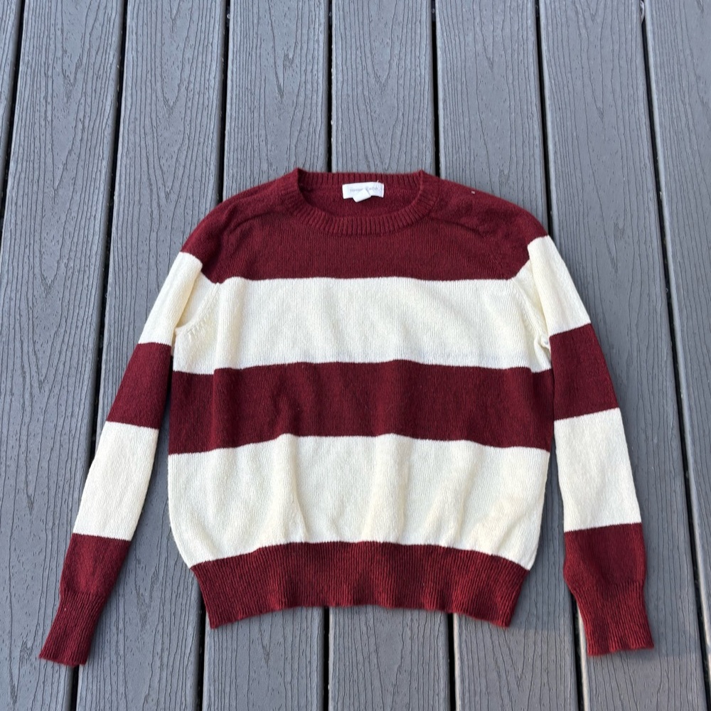 Treasure & Bond women’s striped sweater - size large